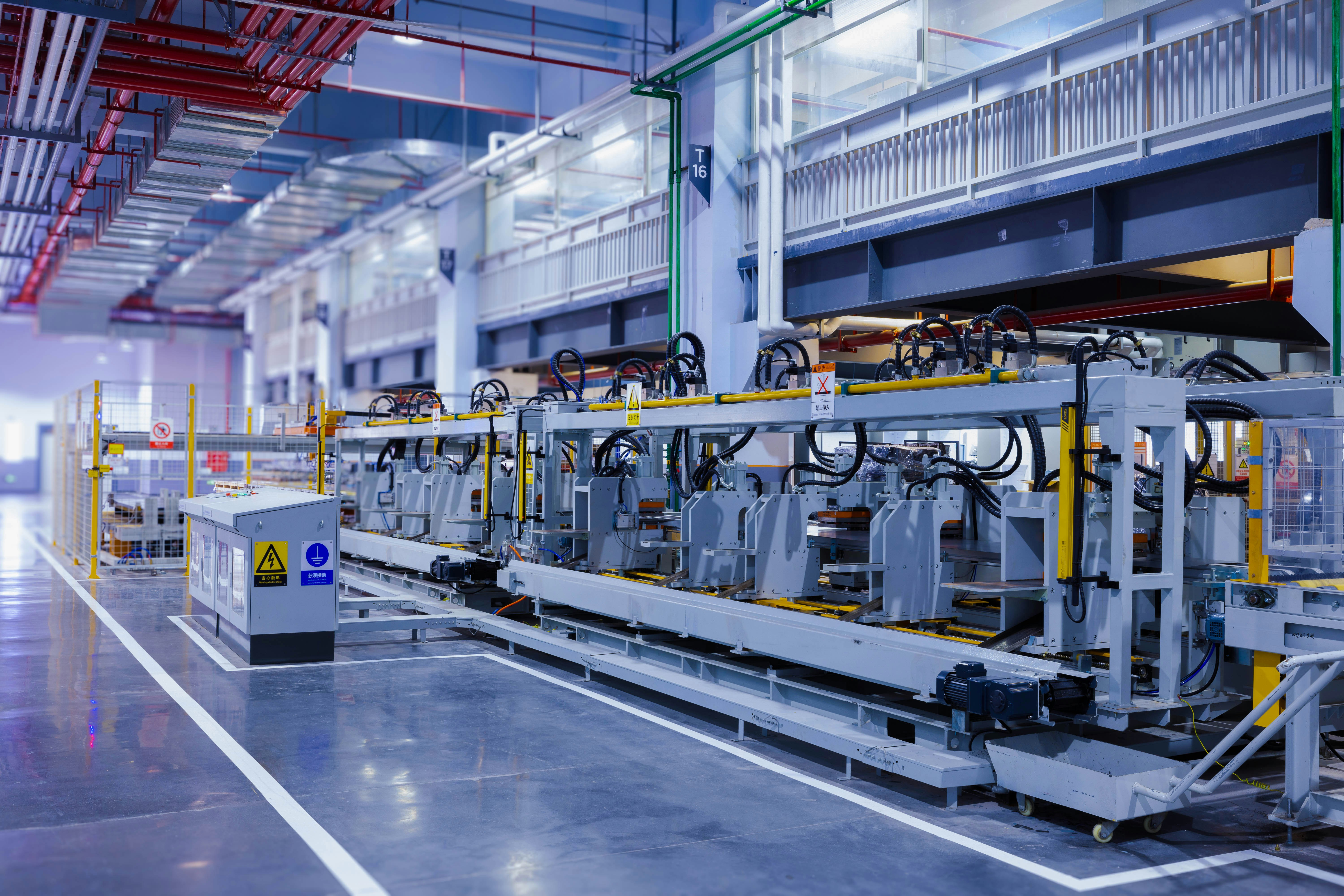 Site industriel ou tertiaire d'entreprise